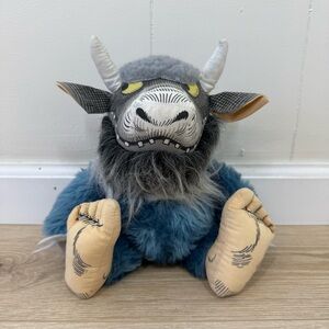 Maurice Sendak Vintage 1980 Where The Wild Things Are “Bernard” Plush